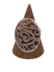 画像：リング/SV925/SLV/レディース