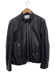 画像：レザージャケット・ブルゾン/1/山羊革/BLK/無地/11241211502