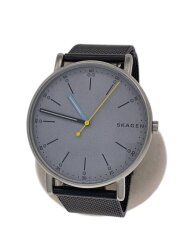 画像：交換用ベルト有/クォーツ腕時計/アナログ/ステンレス/GRY/SLV/SS/SKW6373