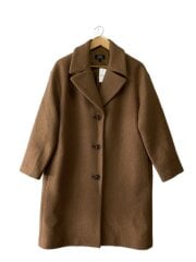 画像：コート/S/ウール/CML/無地/1110221
