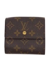 画像：ポルト・フォイユ・エリーズ_モノグラム・キャンバス/PVC/BRW/モノグラム/レディース