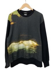 画像：スウェット/4/コットン/BLK/プリント/UC2E9806