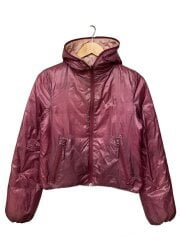 画像：ダウンジャケット/38/ナイロン/PNK/無地/E1F35-250-10