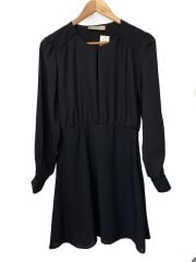 画像：長袖ワンピース/S/ポリエステル/BLK/0100635