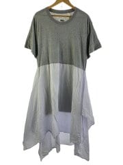 画像：半袖ワンピース/S/コットン/GRY/S52CT0283