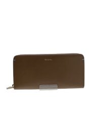 画像：長財布/--/BRW/無地/メンズ/W556