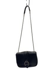 画像：ショルダーバッグ/レザー/BLK/無地/2075704