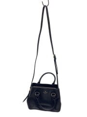 画像：ショルダーバッグ/レザー/BLK/無地/WKRU5531