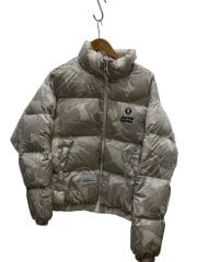 画像：ダウンジャケット/M/ポリエステル/GRY/AAPE NOW