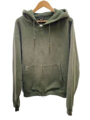画像：ジップパーカー/XL/コットン/GRN/ARCWIDEFULLZIP