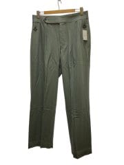 画像：スラックスパンツ/48/コットン/GRN/TAN-02-P-21105