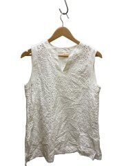 画像：ノースリーブブラウス/FREE/コットン/WHT/M22S-106-2