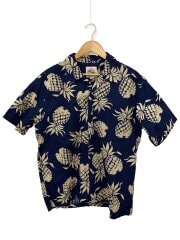 画像：DUKE′S PINEAPPLE/アロハシャツ/L/コットン/NVY/総柄/DK37811