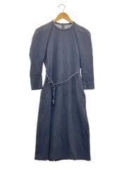 画像：長袖ワンピース/1/アクリル/BLK/無地/AW2146-BK