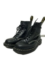 画像：レースアップブーツ/UK8/BLK/レザー/1F66//