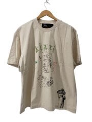 画像：Tシャツ/L/コットン/CRM