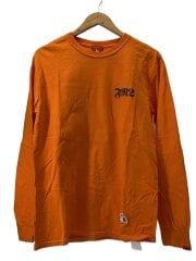 画像：長袖Tシャツ/M/コットン/ORN/無地