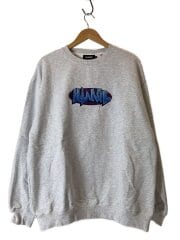 画像：スウェット/L/コットン/SLV/プリント