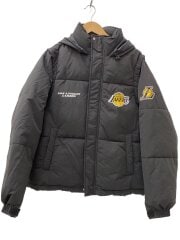 画像：CODDERR/ジャケット/M/ナイロン/BLK/jk1042/LAKERS
