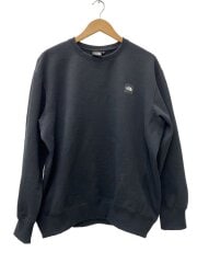 画像：SQUARE LOGO CREW SWEAT_スクエア ロゴ クルー スウェット/XL/ポリエステル/BLK