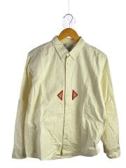 画像：長袖シャツ/2/コットン/WHT/無地/0113205011011