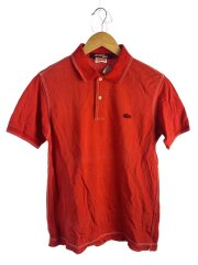 画像：ポロシャツ/S/コットン/RED/無地/WQ-T014