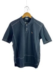 画像：ポロシャツ/L/コットン/NVY/無地/WK-T913