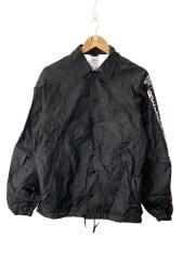画像：コーチジャケット/S/ナイロン/BLK