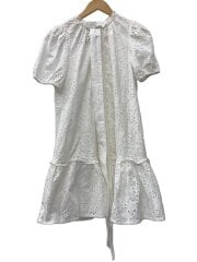 画像：半袖ワンピース/XS/コットン/WHT/KL554
