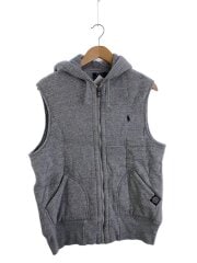 画像：ベスト/L/コットン/GRY