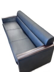 画像：3人掛けソファ/BLK