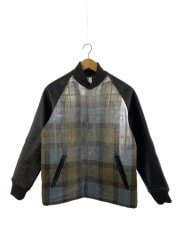 画像：スタジャン/M/ウール/マルチカラー/チェック/433924