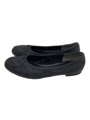 画像：フラットパンプス/24cm/BLK