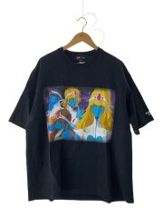 画像：Tシャツ/XXL/コットン/BLK/MAASU-TS164