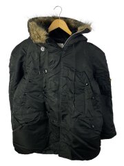 画像：N-3B/フライトジャケット/M/ナイロン/BLK/1615-573-8335