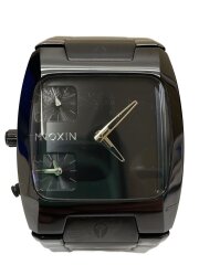 画像：the banks/クォーツ腕時計/アナログ/ステンレス/BLK/BLK