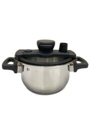 画像：圧力鍋/容量:2.5L/BLK/KAT-2.5BK