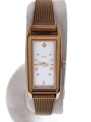 画像：クォーツ腕時計/アナログ/ステンレス/WHT/GLD