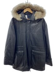 画像：CASADESPORT/レザージャケット・ブルゾン/L/レザー/BLK/無地