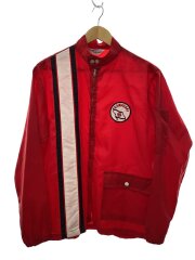 画像：ebert enterprises/ジャケット/M/ナイロン/RED/無地