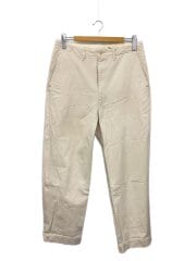 画像：ボトム/2/コットン/CRM/無地/ウエストドローコード/