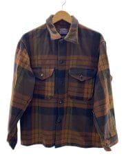 画像：長袖シャツ/M/ウール/チェック