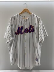 画像：半袖シャツ/--/--/WHT/ストライプ