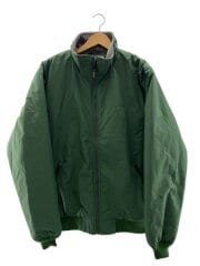 画像：ナイロンジャケット/L/ナイロン/GRN/無地/04033