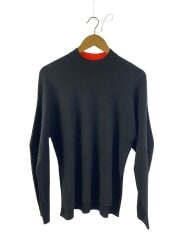 画像：ニット・セーター(薄手)/38/ベロア/BLK/300HS170-0630