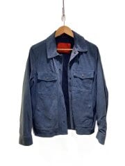 画像：ジャケット/48/--/NVY/無地