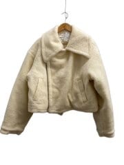 画像：ブルゾン/40/アクリル/CRM/MUL-33020-B