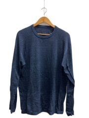 画像：ニット・セーター(薄手)/インディゴ染め/コットン/IDG