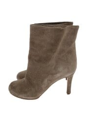 画像：ショートブーツ/37/BEG/スウェード