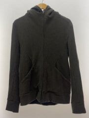 画像：ジップパーカー/3/ウール/KHK